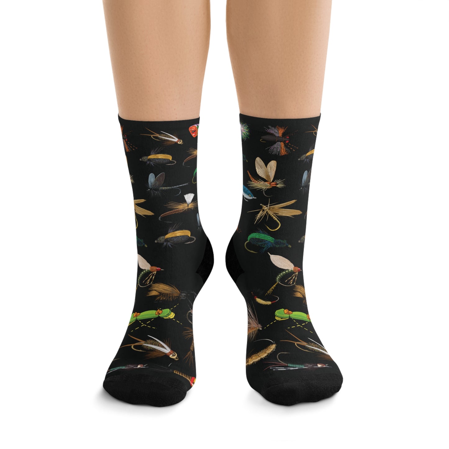 Trout Fly Fishing Flies Recycled Poly Socks