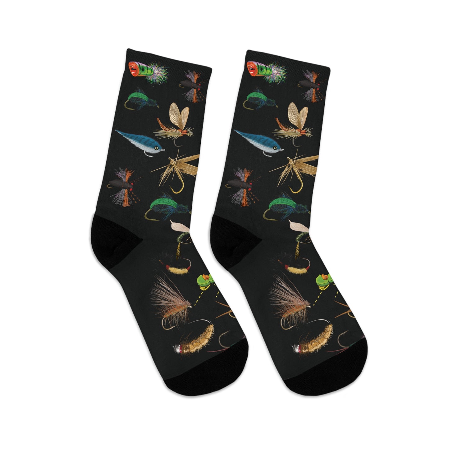 Trout Fly Fishing Flies Recycled Poly Socks