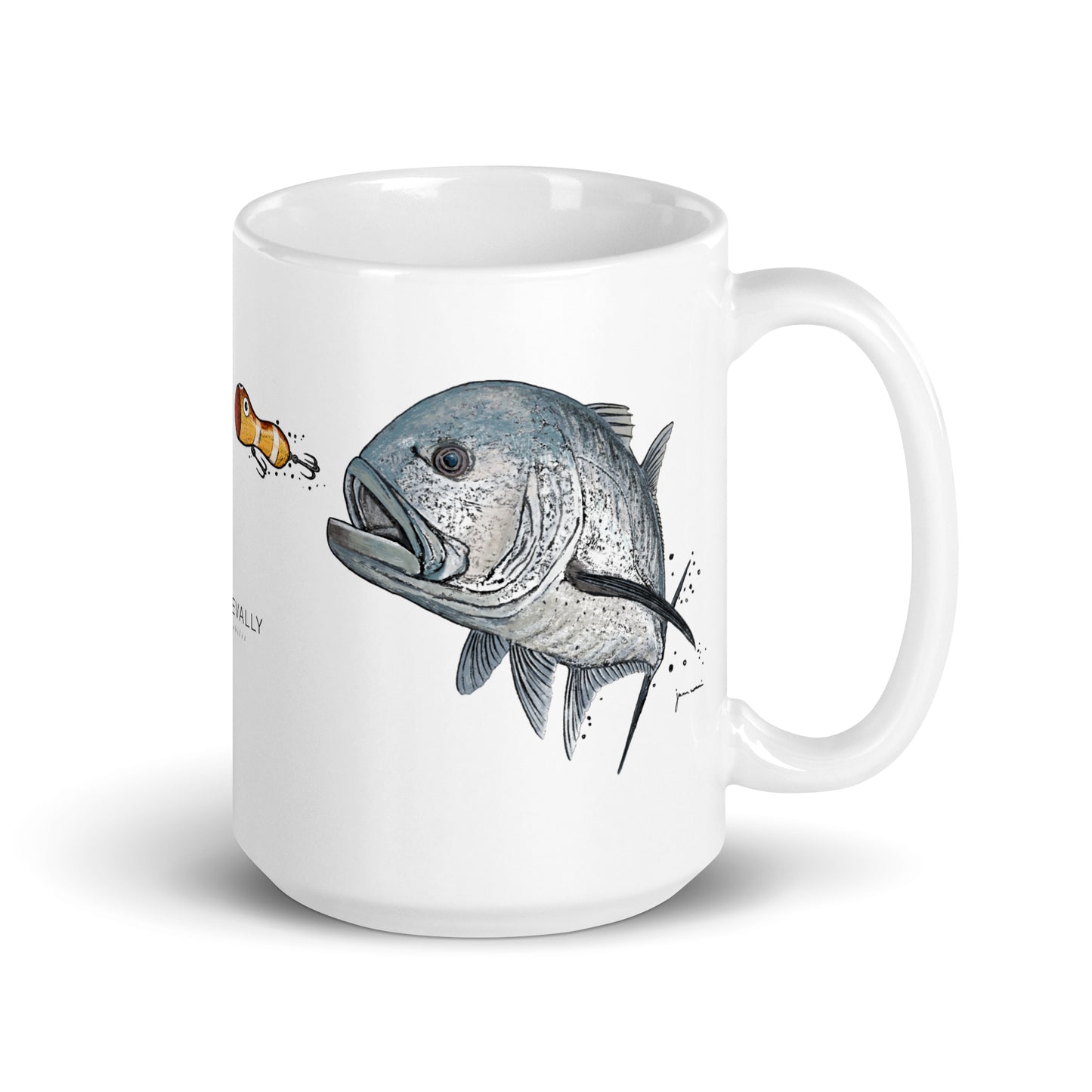Giant Trevally Popping mug