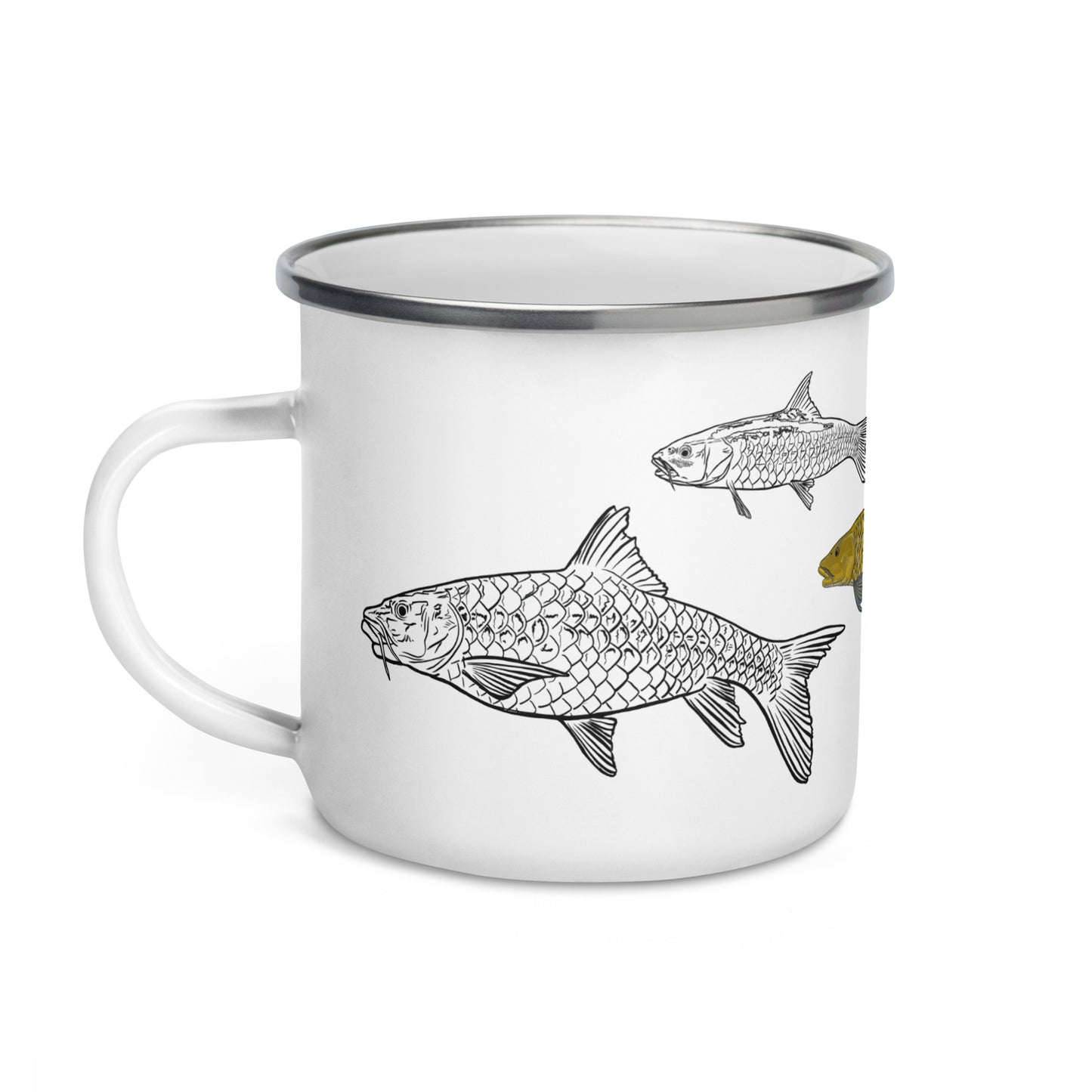 Mahseer Enamel Mug