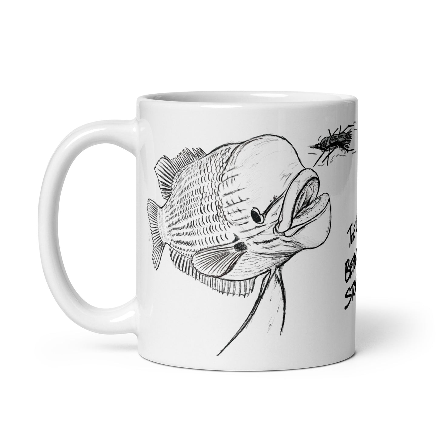 Giant Gourami sketch mug